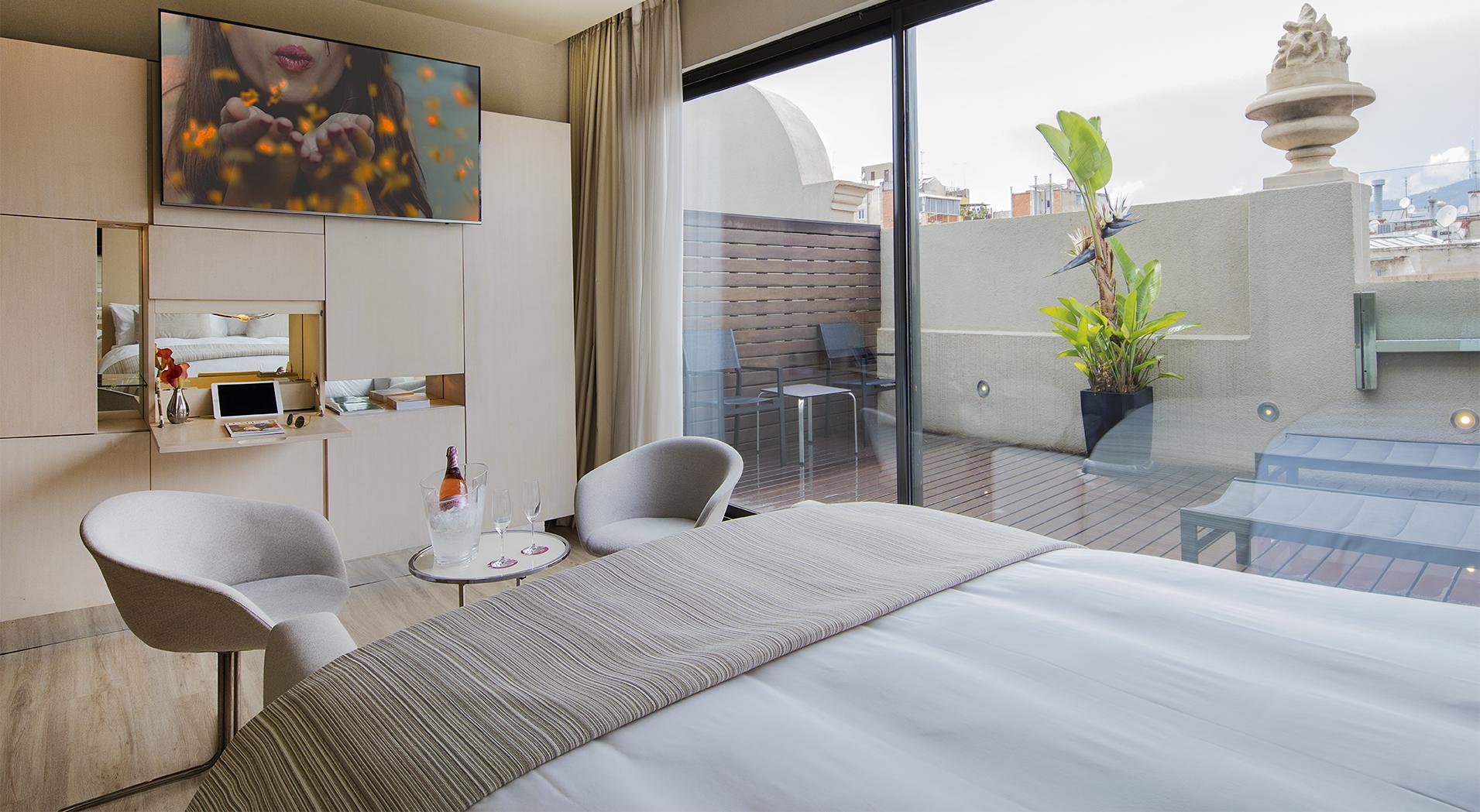 Cram Hotel Barcelona Exteriör bild