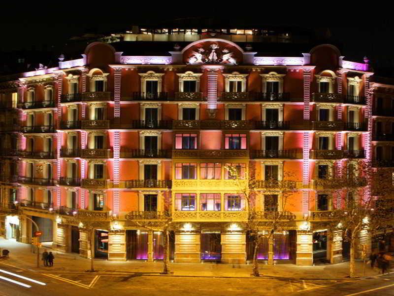 Cram Hotel Barcelona Exteriör bild